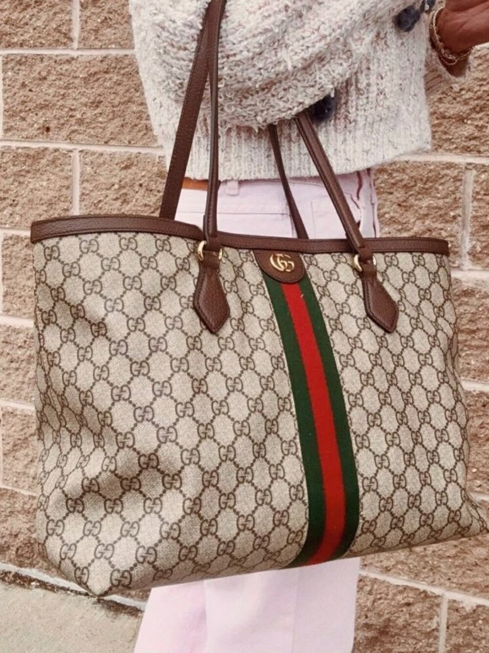 Gucci GG Supreme Ophidia Medium Tote